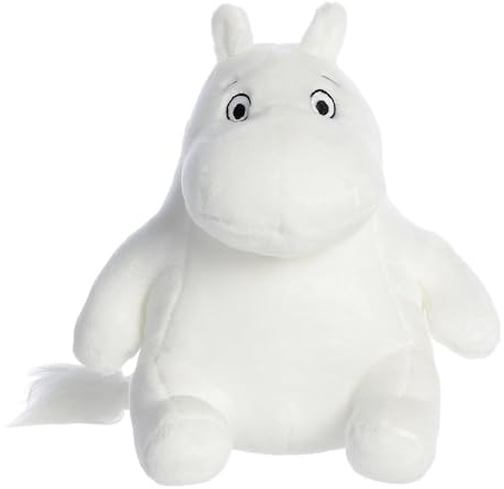 The Moomins FBA_12585 Sitzender Mumin Stofftier 8 Zoll
