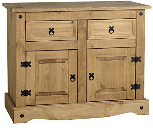 Corona Sideboard 2 Door 2 Drawer Solid Pine Living Room