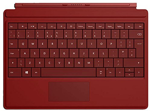 Microsoft Surface 3 Type Cover für Tastatur rot,QWERTZ