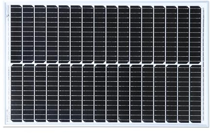 Lowenergie 50W Mono Solar Panel Premium Quality PV Photo-Voltaic Panel. Ideal for Caravans, Boats, Gardens, Camping & Motorhomes.