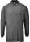 Portwest FR10GRRL FR Anti-Static Long Sleeve Polo Shirt, Large, Grey