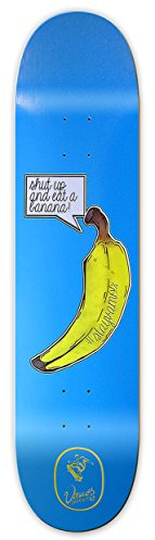 Vamos Skateboards | Premium Skateboard Deck | 100% Canadian Hardrock Maple | mit Griptape | Diverse Größen und Designs (8,125, Banana)