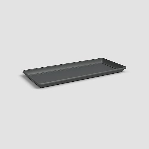 ARTEVASI Soucoupe RECTANGULAIRE Venezia,Anthracite, XL 100cm