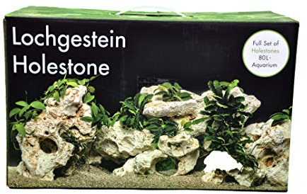 AQUADECOR Deko-Set Lochgestein 80
