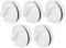 Hyuduo 5PCS Pool Plug Cap, 1 1/2 Zoll Pool Rücklaufleitung Winterfilter Ablassschraube mit O-Ring