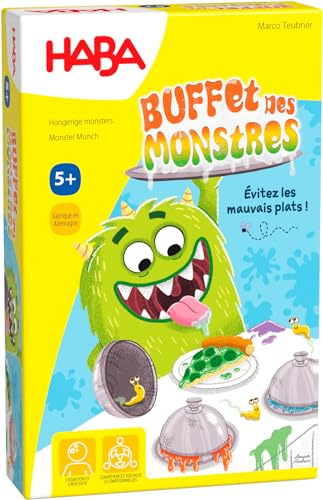 HABA - Buffet der Monster – Gesellschaftsspiel – Memory-Spiel – 5 Jahre und mehr – 306556