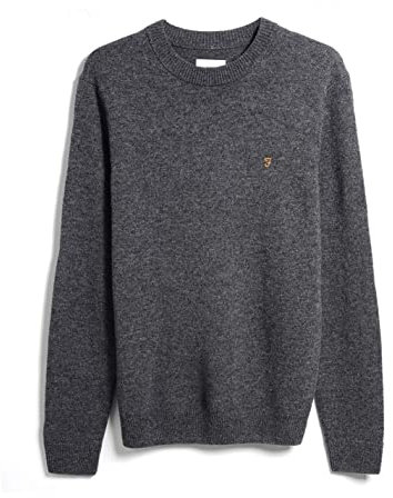 Farah Mens Jumper Grey Marl XXL