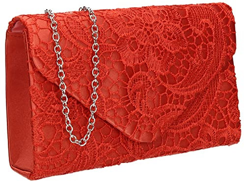 SwankySwans Rachele, Pochette Donna, Corallo, One Size