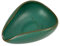 watchget Coffee Beans Dosing Cup Coffee Dosing Tray Ceramic Dose Vessel Loose Leaf Tea Vessel Single Dose Measuring Tray, Dark Green