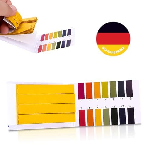 Instinktive-Oase® pH-Wert Teststreifen Indikator Lackmuspapier für Aquarium, Teich und Pool | Wasserqualität schnell & einfach testen | Sicherheit & Kontrolle bei Schwangerschaft & Leitungswasser