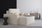 mb-moebel Elegante und Bequeme Chaiselongue Denver für Ihr Wohnzimmer, Liege, Chaiselongue aus Bouclé - Hochwertige Materialien, Modernes Design und Ultimativer Komfort (Creme (Anthology 20))