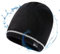 TOP-EX wasserdichte Merino XL Beanie Mütze Herren Damen Wolle Wintermütze Warm Fleece Strickmuetze Regenmütze Schwarz Reflektierend