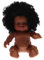KICHOUSE Puppenspielzeug Badewannenspielzeug Für Babys Badespielzeug Für Babypuppen Strandschwimmpuppe Lebensechte Babypuppe Badezeit-babypuppe Amerikanische Puppe Babybadewanne Brown Vinyl