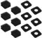 BOXOB 6 Sets Microphone Wind Muff for Insta 360 X4/X3 Camera, Anti-Noise Sponge Mic Windshield Replacement Wind Noise Reduction Cover Accessories for Clear Audio