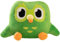 wiztex Grüne Owl Kuscheltier - 20 cm Duolingo Cartoon Eule Plüschtier Geschenk für Kinder und Fans für Halloween, Weihnachten und Geburtstag Party