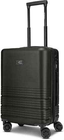 camel active Kabinen-Koffer für Damen und Herren | Kleiner Cabin-Trolley | 34 x 22 x 55 cm aus hochwertigem, stoßfestem ABS Material | Erweiterbar & Teleskopgriff | Hanoi Serie