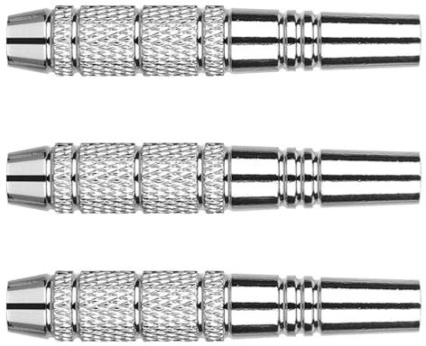 Qsvbeeqj 3 x Dart-Barrels, Ersatz-Schäfte für Dartpfeile mit weicher Spitze und Stahlspitze, professionelles Dart-Zubehör