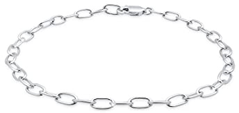 Elli Armband Damen Trend Bicycle Chain Charmträger in 925 Sterling Silber
