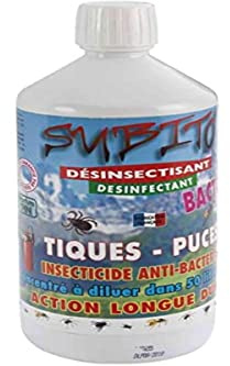 Subito 07251 Désinfectant Antibactérien Transparent 1 L
