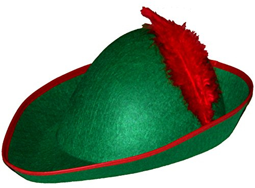 Hut für Robin Hood oder Jäger Kostüm Hüte Faschingshut Karnevalshut