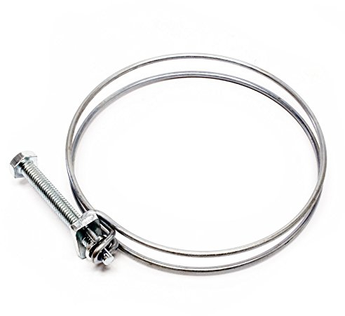 Drahtschlauchschellen Schlauchschellen W1 43-48 mm 2.2 mm M6x50 Spiralschlauch