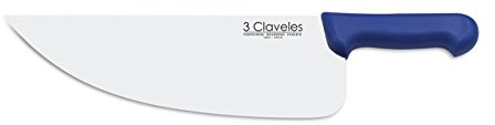3 Claveles HACHUELA Pescadero Azul-2 mm. 34 cm. FH 3C, Acero Inoxidable, 44x9.5x2 cm