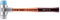 Simplex Schonhammer, TPE-soft / TPE-mid; mit Aluminiumgehäuse und hochwertigem Holzstiel | D=30 mm | 3113.030