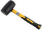 Unibos New 32 Oz Rubber Hammer Mallet Fibreglass Shaft Handle with Grip Workshops Garages Home DIY Purposes