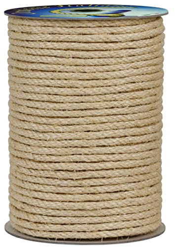 Corderie Italiane 006060147 Corda sisal, 6 mm, 100 mt