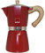 Gnali & Zani VEZ006/IND/RED - Caffettiera in alluminio