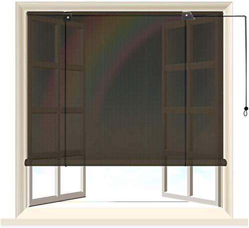 Zaun Sichtschutz Windschutz Fensterläden Durchscheinende Sonnenschutz Jalousien wasserdichte UV-beständige Isolierung Abkühlen Regenfest Schlagfrei Für Balkone Pergola GCSQF210408