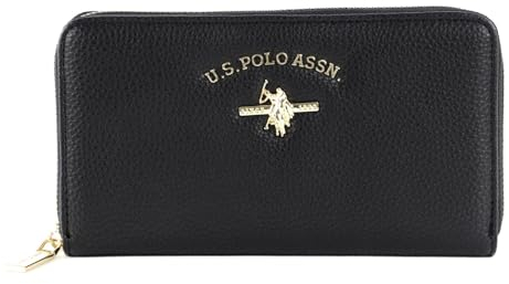 U.S. Polo Assn. Stanford - Geldbörse 8cc 19 cm L Black