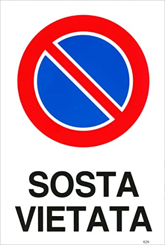 Schild aus Kunststoff, 30 x 20 cm, für Sichtbarkeit und Entfernung.