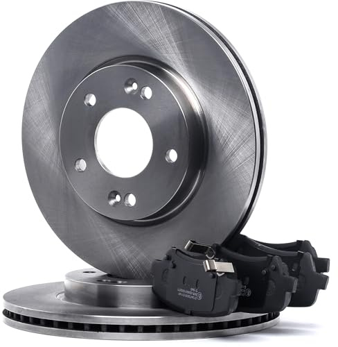 STARK Bremsenset Vorne Bremsscheiben Belüftet 280mm Beläge Satz kompatibel mit Hyundai i30 (GD), Elantra, Veloster, Cee'D, Pro Cee'D, Bremsscheiben und Bremsbeläge Satz, SKBK-10991419