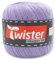 Frida's Wollhaus Twister 100 g Häkelgarn 100 Baumwolle mercerisiert gekämmt gasiert 18 Farben (43 | Flieder)