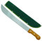 Machete con manico in legno e fodero in tela rinforzata 45 cm