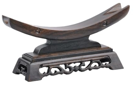 GLJTUO Support D'Épée Katana, Support D'Affichage pour Présentoir Samurai Wakizashi (Marron 45Cm)