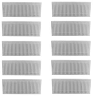 10/5 Stück Roboter-Staubsauger HEPA-Filter kompatibel mit Medion MD 19100 Roboter-Staubsauger Ersatzteile Zubehör Ersatz HEPA(10pcs)