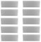 10/5 Stück Roboter-Staubsauger HEPA-Filter kompatibel mit Medion MD 19100 Roboter-Staubsauger Ersatzteile Zubehör Ersatz HEPA(10pcs)