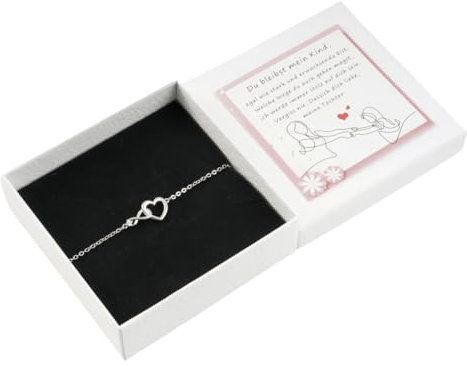 SHIEAGLELD Mutter Tochter Armband, Personalisierte Geschenke an Tochter von Mutter, Mutter Tochter Armband von Eltern für Tochter Mädchen zum Geburtstag Abschluss Einschulung