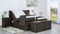 Boxspringbett Nado 240x220, DS-Anthracite, 7-Zohnen Taschenfederkernmatratze, Ergoflex - Inklusive Aufbau - Deutscher Hersteller