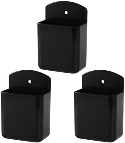 Pixaro 3PCS Remote Control Holder Wall Mounted,TV Remote Holder Self Adhesive Remote Holder,Bracket Remote Control Holder for Home Office School