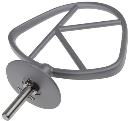 FIGEVIDA Frusta K in alluminio con anello di sicurezza per robot Robot da cucina Compatibile per KENWOOD KW712214