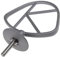 FIGEVIDA Frusta K in alluminio con anello di sicurezza per robot Robot da cucina Compatibile per KENWOOD KW712214