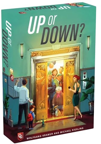Capstone Games | Up or Down | Card Game | Ages 8+ | 2-6 Players | 30+ Minutes Playing Time
