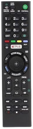 Replacement Remote Control for Sony TV Replaces RM-ED058 ED052