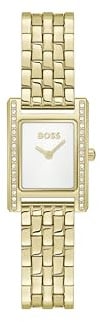 BOSS Zwei-Zeiger-Quarzwerk-Uhr für Damen Kollektion Lucy Precious mit Edelstahlarmband - Erhältlich aus Gold oder Silber