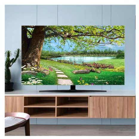 Tv Cover TV Cover Dust Cloth 32-70 Inch Hight Quality Household Hanging Desktop Curved Universal For Dust Protection(12,40-43inch 102x65cm)