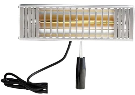 GUYSGNX Lackhärtungslampe, Tragbare 1000W Autolack-Aushärtungslampe Solarfilmfilter Autokarosserielack Sprühtrocknung Infrarotheizung Autolichtwellenbacken für Karosseriereparaturen