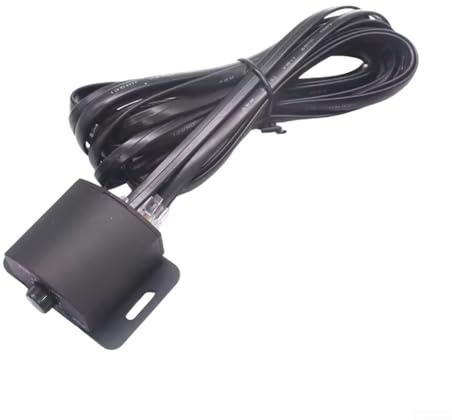 Jonikuper Car Audio Volume Remote Controller for Bass and Subwoofer Adjustment, Black PVC Bass Knob for In-Car Sound System Customization